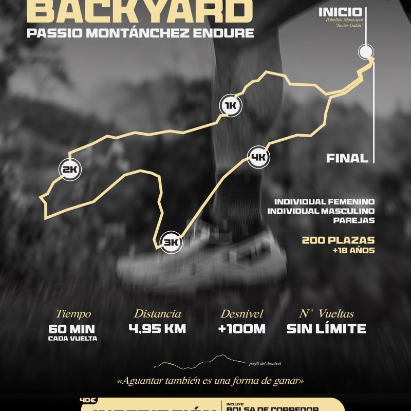 Evento Backyard Montanchez Endure - Pareja
