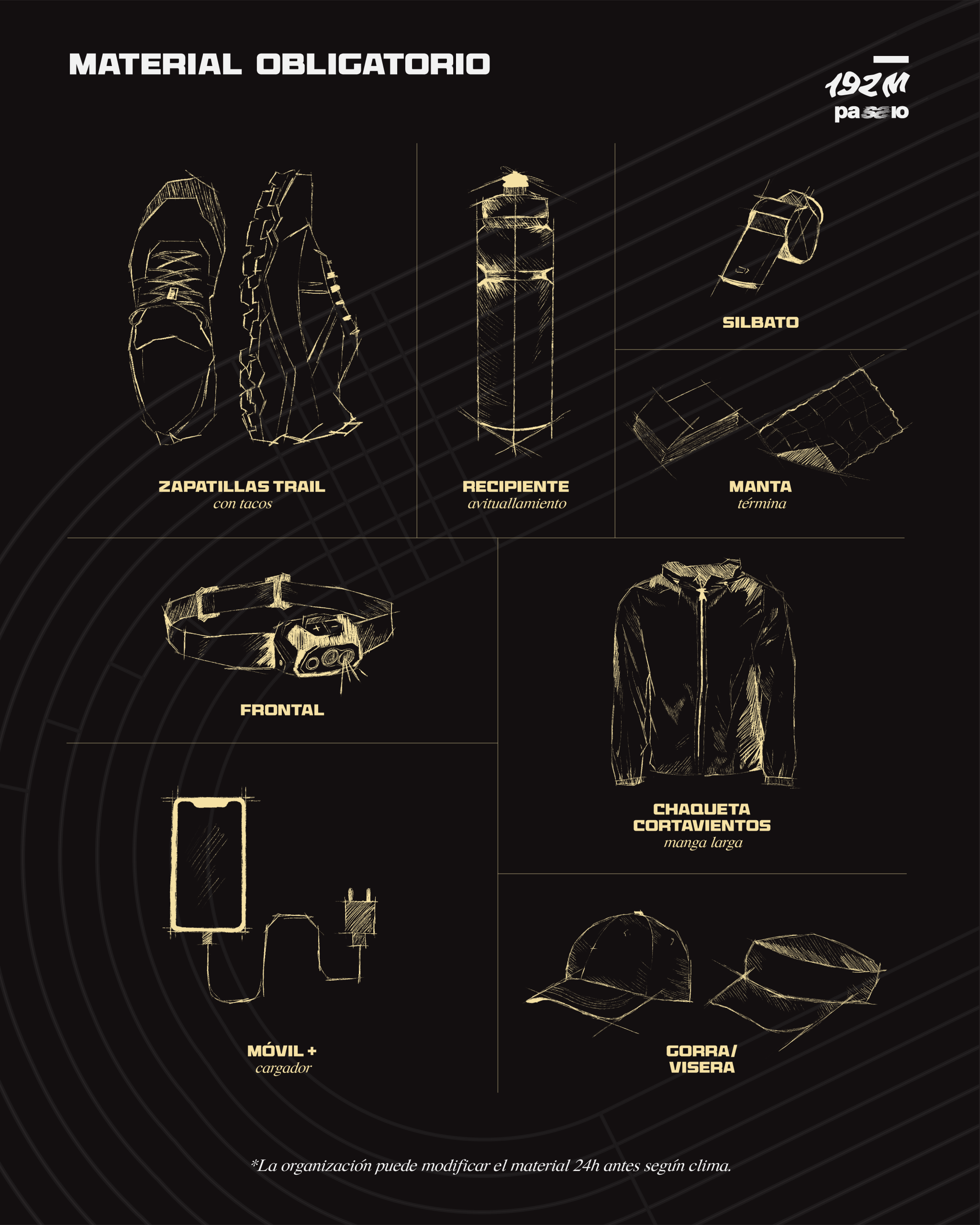 Material obligatorio